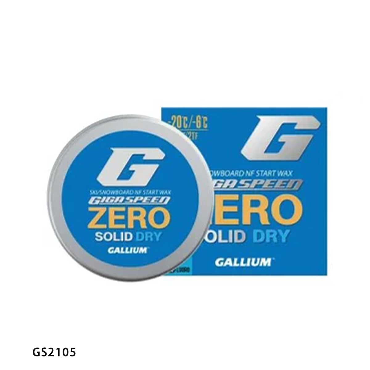 スノーボード専門店B-BRANDSのGALLIUM ガリウム ワックス 2025 GS2105 / GIGA SPEED ZERO SOLID Dry 8g スノボ スノーボード｜アングル2