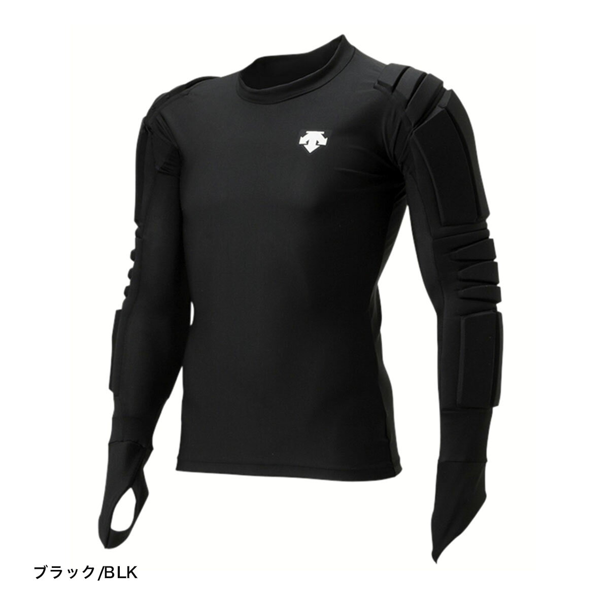スノーボード専門店B-BRANDSのDESCENTE デサント スノボ スノーボード ウェア インナーパッドシャツ メンズ レディース＜2024＞DWUWJK68 / GIANT SLALOM INNER PAD SHIRT 2023-2024｜アングル2