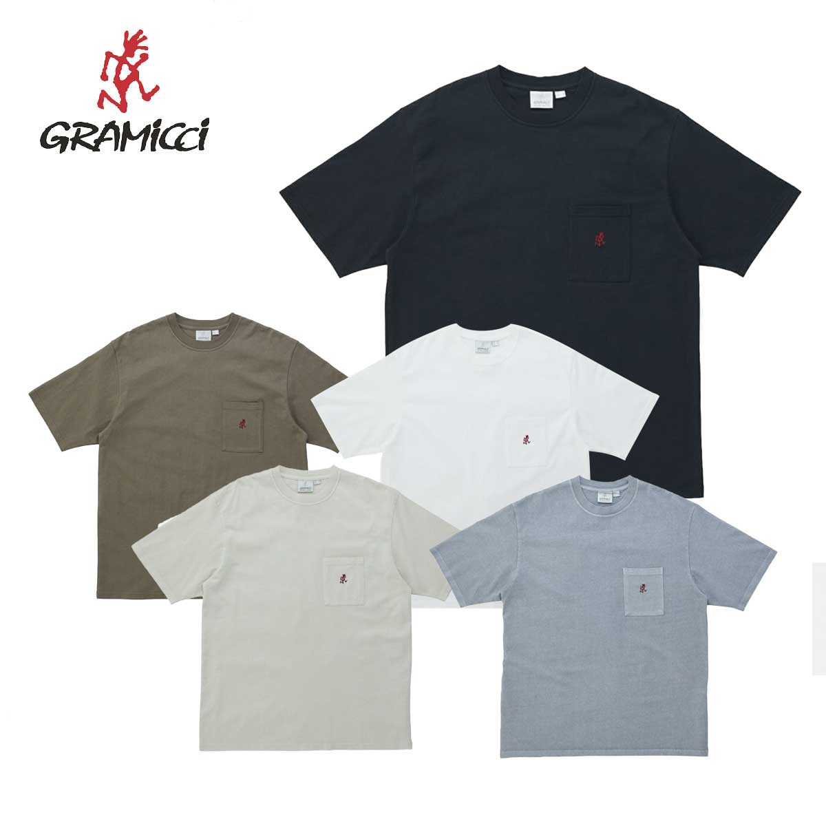 GRAMICCI グラミチ ウェア Tシャツ メンズ レディース 2024 G304-OGJ ONE POINT TEE ワンポイントTシャツ