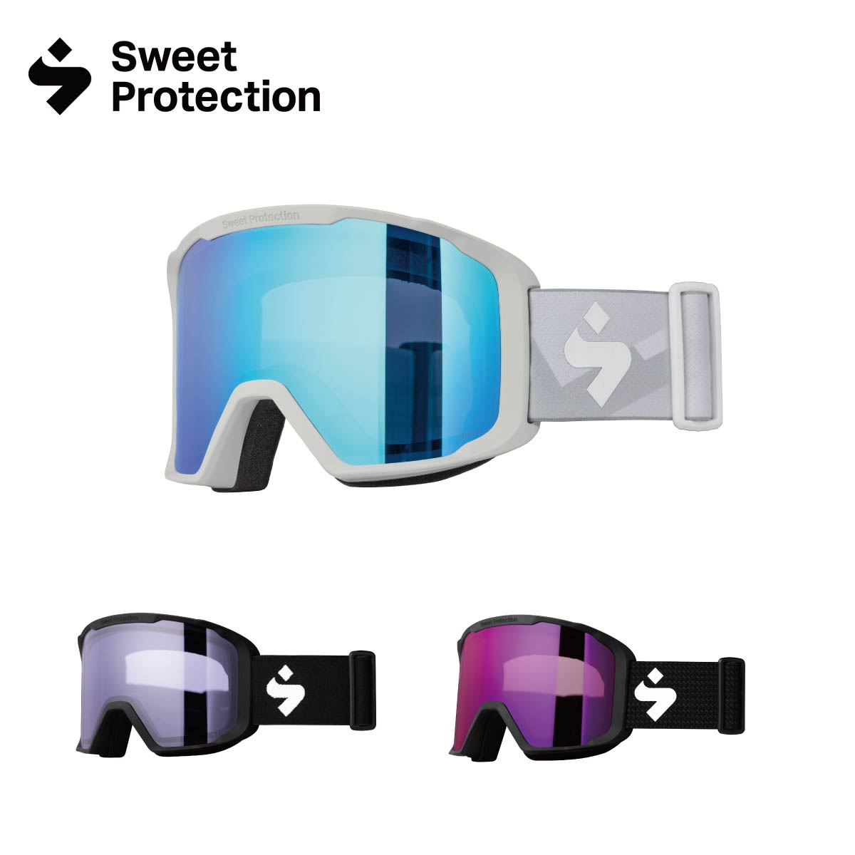 Sweet Protection スウィートプロテクション スノボ スノーボード ゴーグル 2025 Durden RIG Reflect Goggles / Low Bridge Fit / ダーデン / 852091