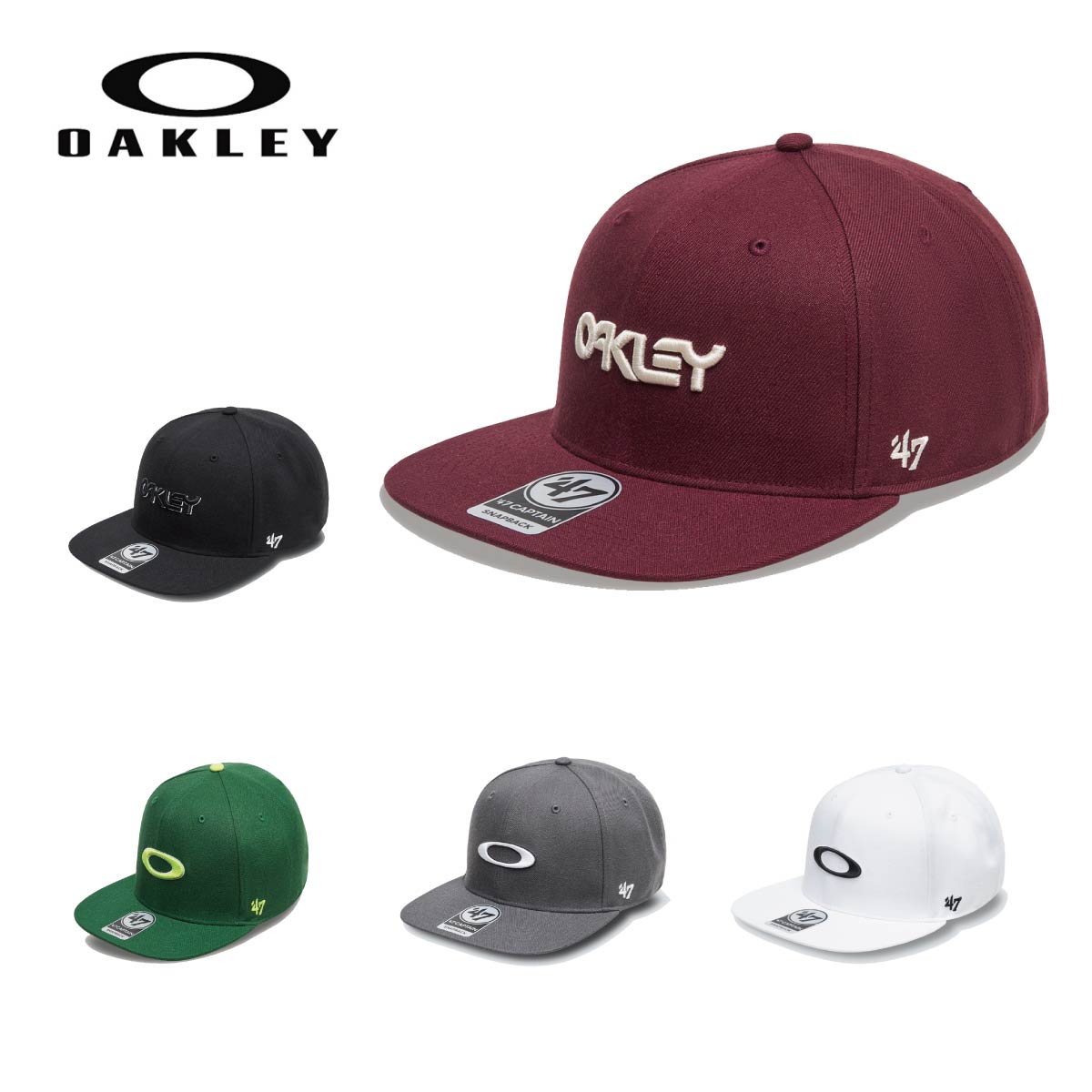 OAKLEY オークリー ヘッドウェア キャップ メンズ レディース ＜2025＞ FOS901222 / 47 OAKLEY B1B ELLIPSE HAT