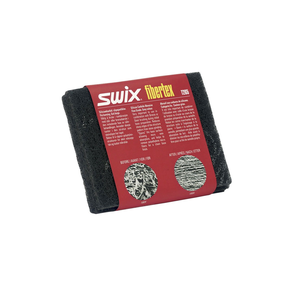 スノーボード専門店B-BRANDSのSWIX スウィックス ファイバーテックス シリコンカーバイト T0265 スノボ スノーボード｜アングル2