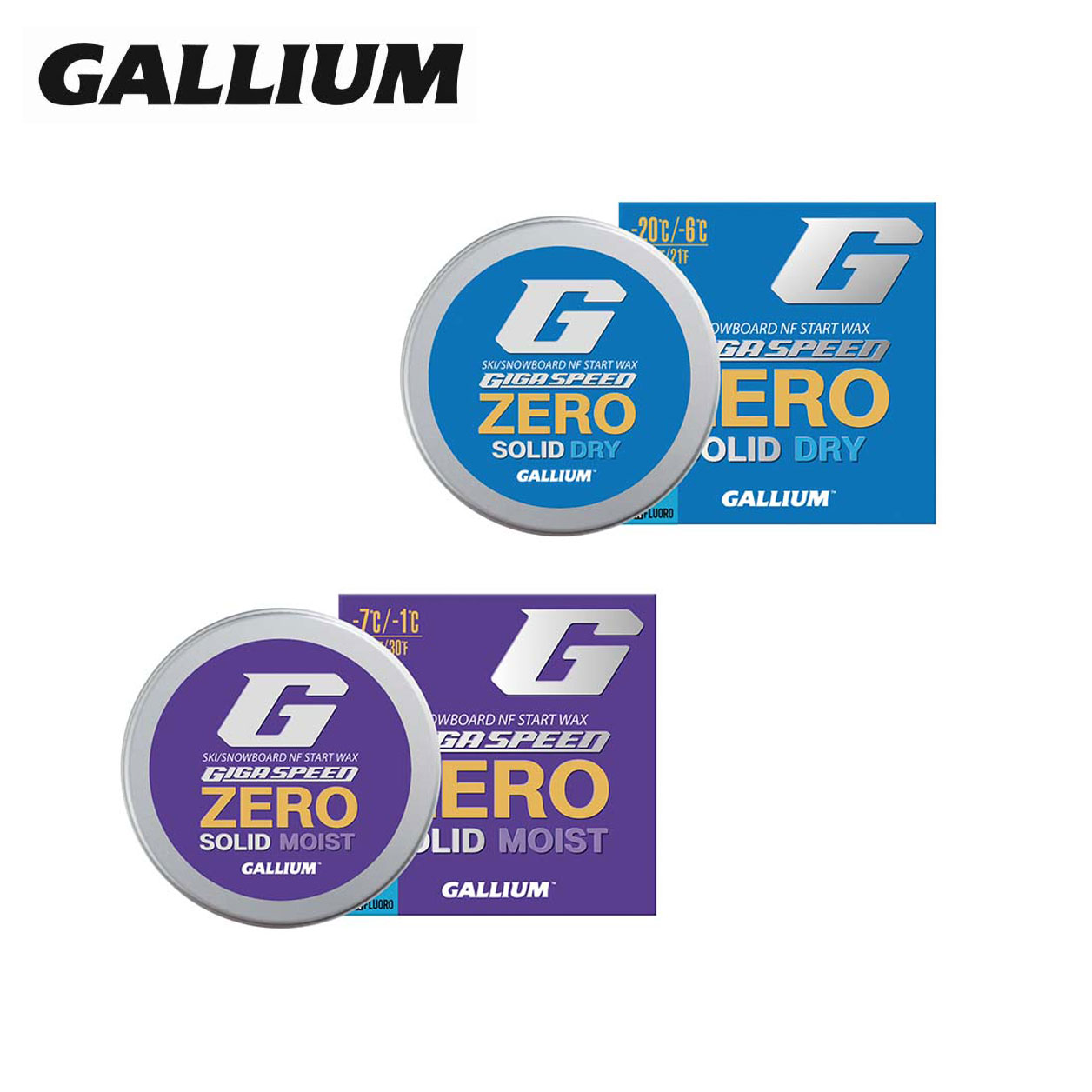 GALLIUM ���ꥦ�� ��å��� ��2025�� GS2205 / GIGA SPEED ZERO SOLID Set