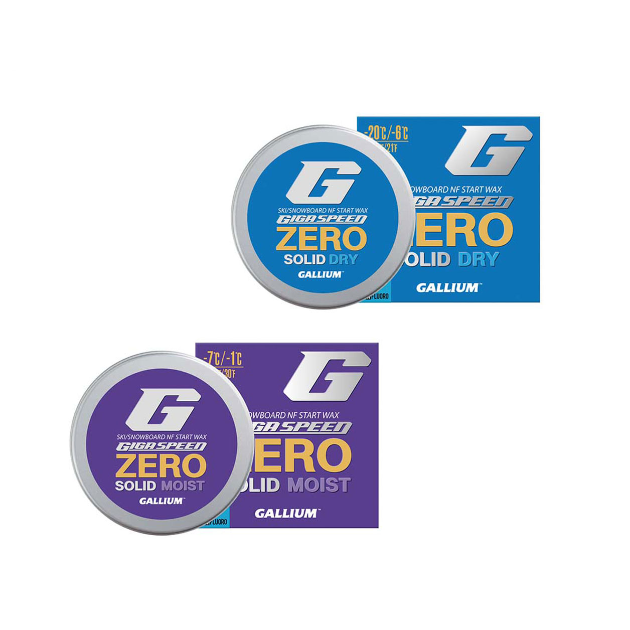 GALLIUM ガリウム ワックス ＜2025＞ GS2205 / GIGA SPEED ZERO SOLID Set