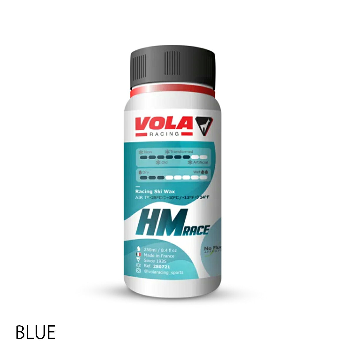 スノーボード専門店B-BRANDSのVOLA ボラ リキッド ワックス HM Race BLUE 250ml 液体 スノボ スノーボード 280721｜アングル2