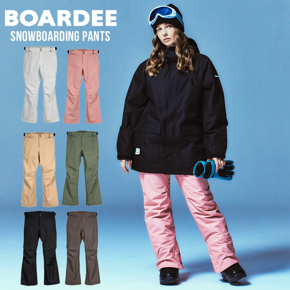 スノボウェア レディース パンツ 単品 スノーボードウェア BOARDEE BD24IFOB41W ボーディー
