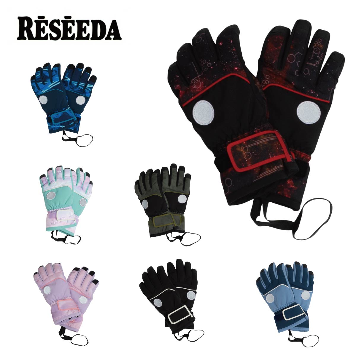 RESEEDA レセーダ スノボ グローブ キッズ ジュニア＜2025＞ JUNIOR GLOVE / REA77100 日本正規品
