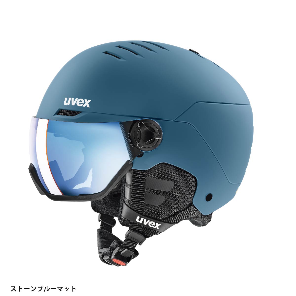 UVEX ウベックス スノボヘルメット レディース＜2026＞566262 / uvex wanted visor【眼鏡対応】【ミラー】 日本正規品 2