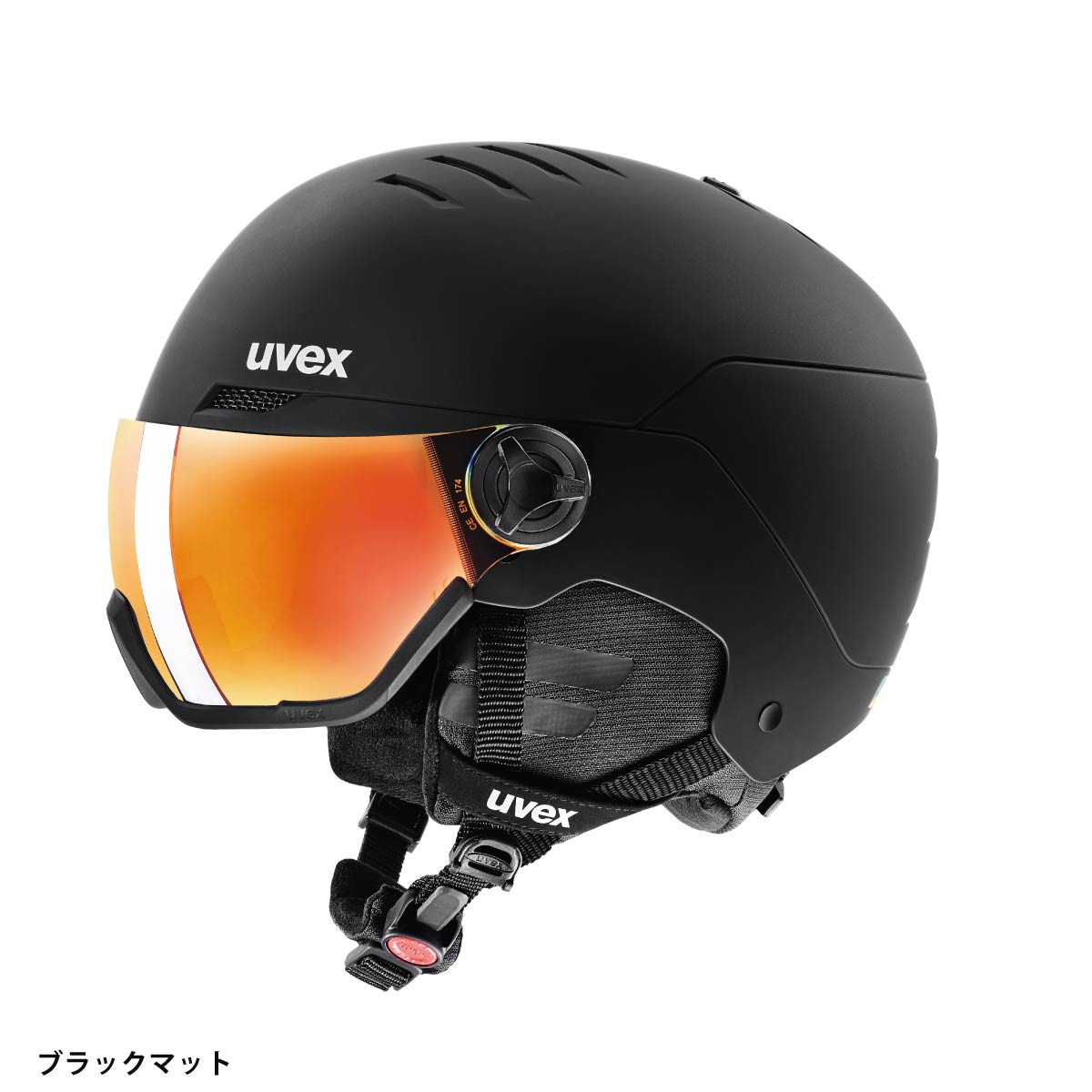 UVEX ウベックス スノボヘルメット レディース＜2026＞566262 / uvex wanted visor【眼鏡対応】【ミラー】 日本正規品 3