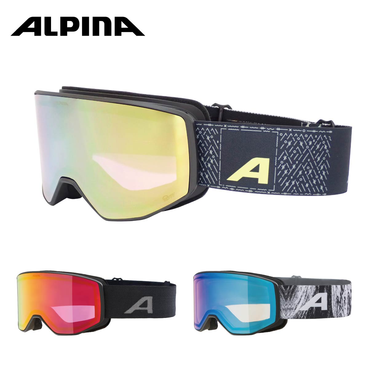 ALPINA アルピナ スノボゴーグル メンズ レディース＜2026＞A7314.8 / VENET Q-LITE【眼鏡・メガネ対応ゴーグル】v 日本正規品
