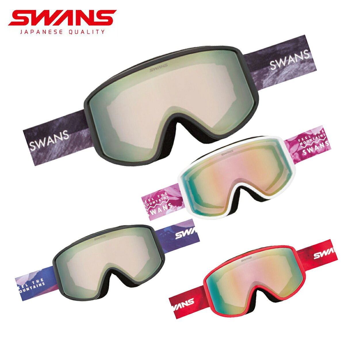 スワンズ SWANS スノボゴーグル メンズ レディース＜2026＞180-MDH P1【眼鏡・メガネ対応ゴーグル】 日本正規品