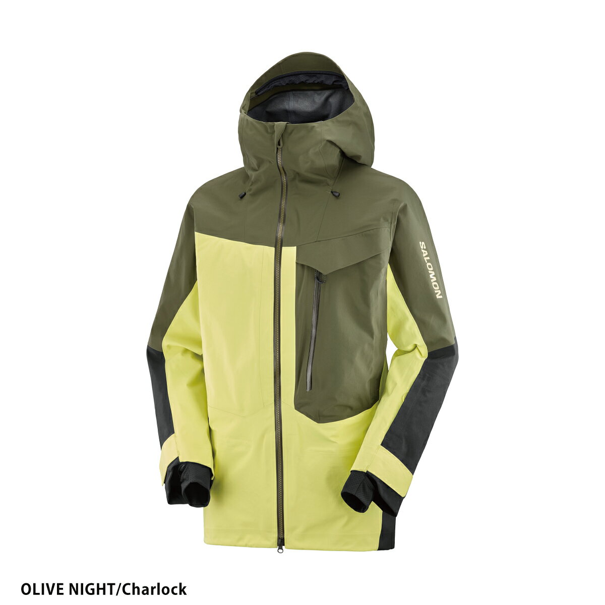 スノボウェア メンズ スノボジャケット ゴアテックス サロモン SALOMON ＜2024＞ MOON PATROL GORETEX JKT M / LC2146 2