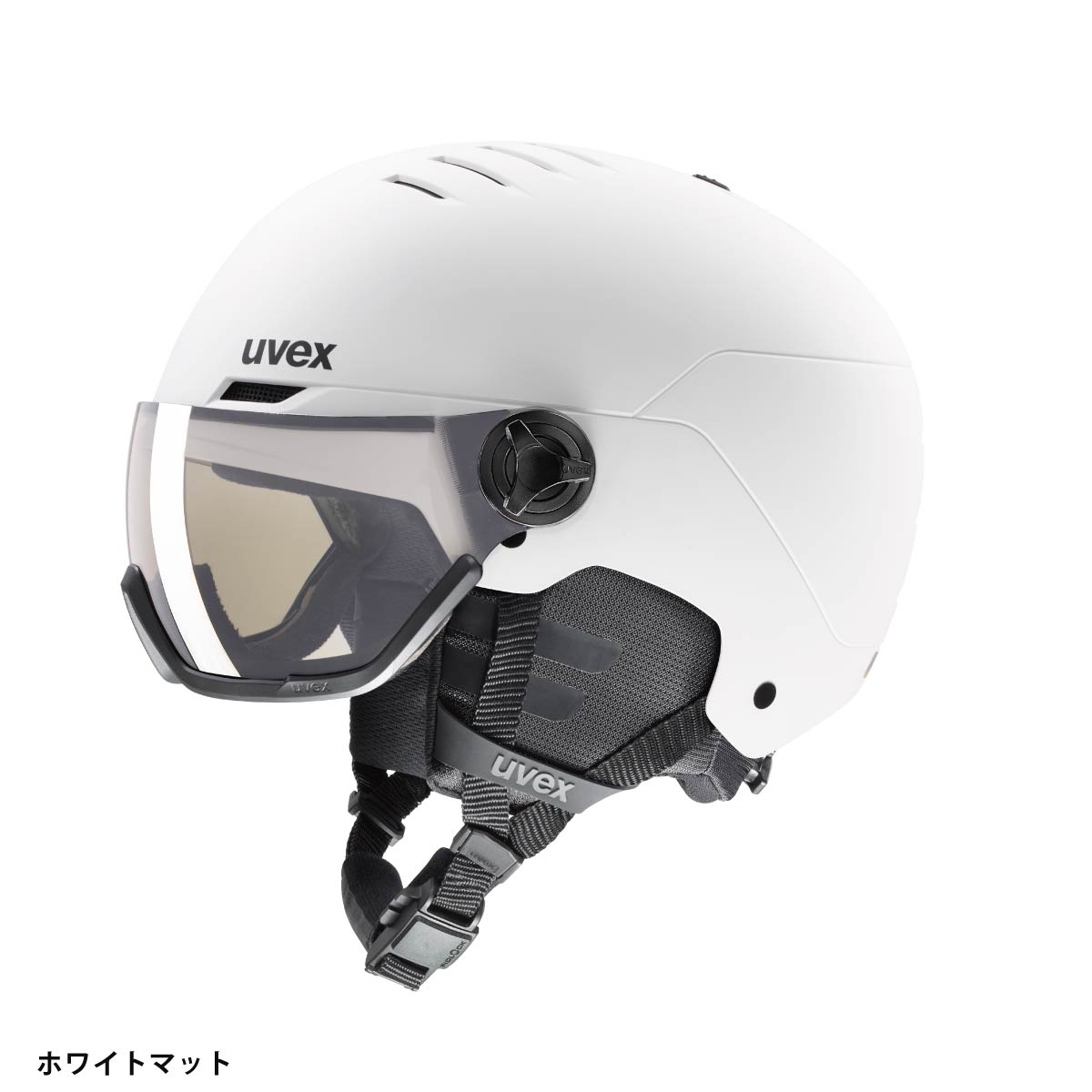 UVEX ウベックス スノボヘルメット メンズ レディース＜2026＞566316 / uvex wanted visor pro V【眼鏡対応】【調光】 日本正規品 3