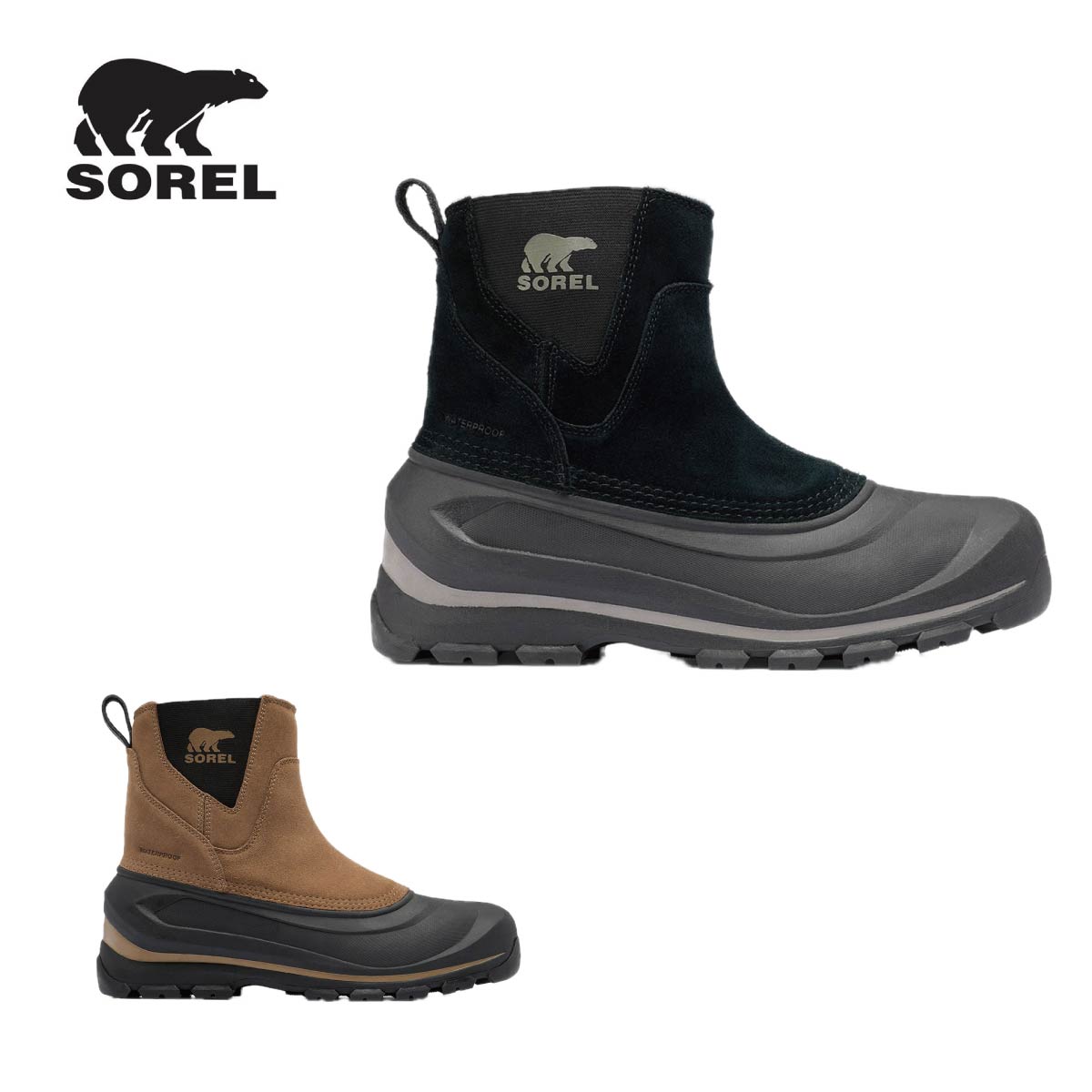 SOREL ソレル スノーシューズ スノーブーツ メンズ レディース＜2025＞NM5182 / バクストンプルオン ブーツウォータープルーフ