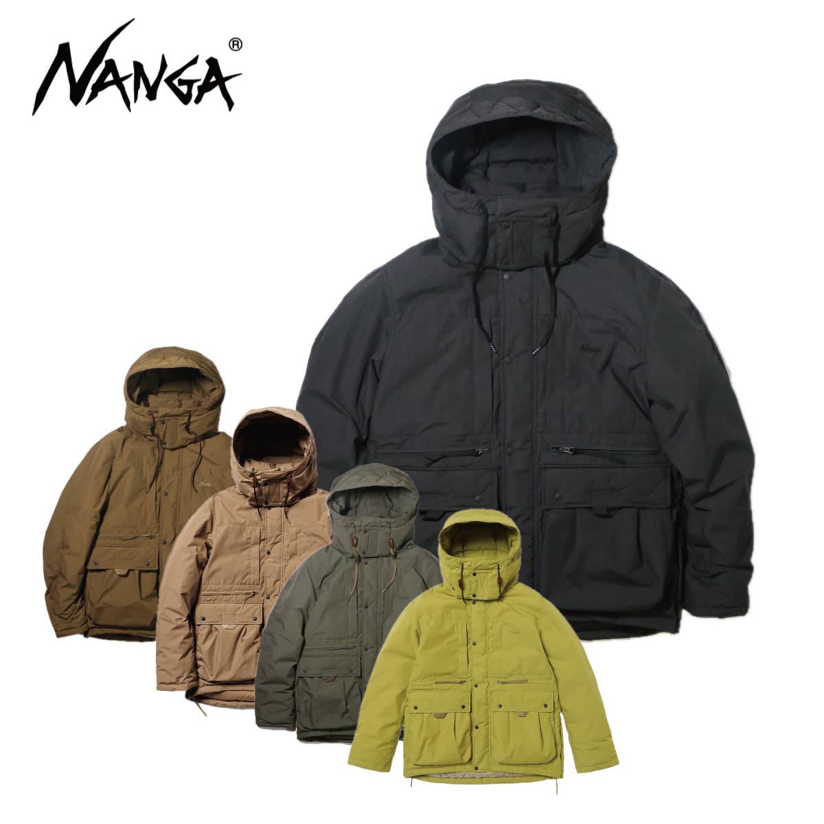 ダウンジャケット メンズ スノボジャケット NANGA ナンガ ＜2025＞ HINOC DOWN JACKET / ヒノックダウント / ND2441-1A200-A