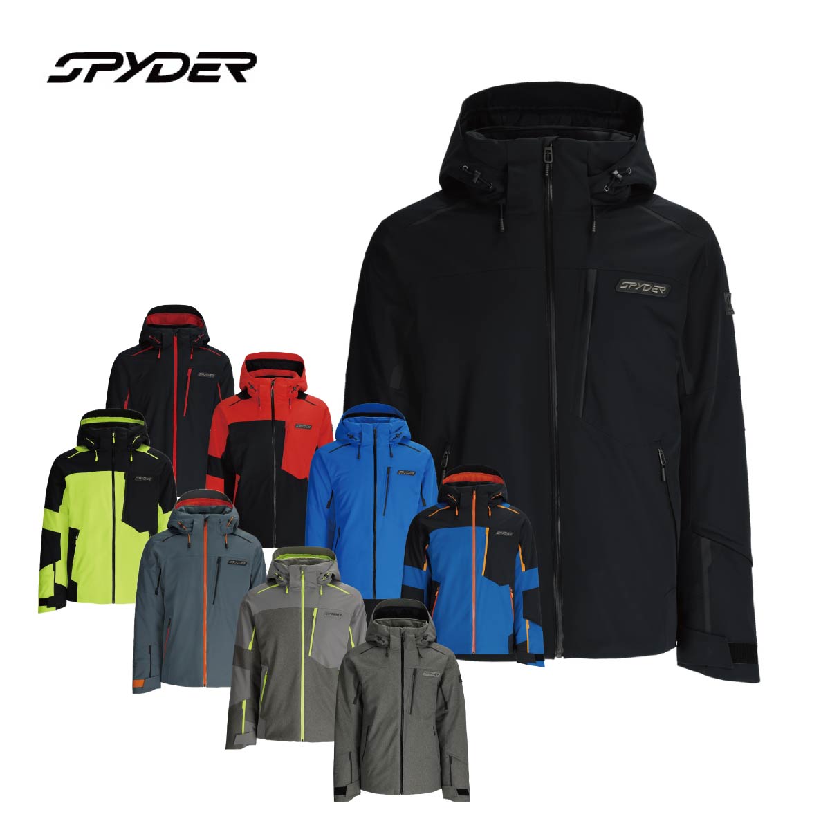 SPYDER ���ѥ����� ���Υܥ����� �������� ���㥱�å� ��� ��ǥ����� ��2026��38SA073514 / LEADER JACKET