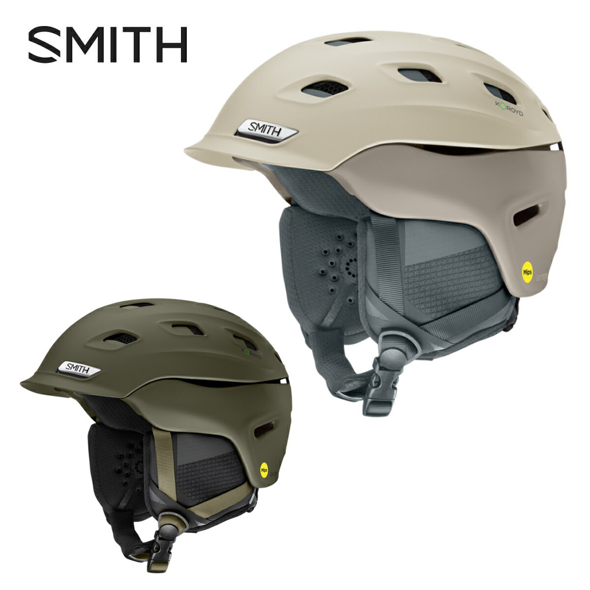 SMITH スミス スノボ ヘルメット メンズ レディース ＜2025＞ Vantage MIPS US FIT / バンテージ ミップス US フィット 日本正規品