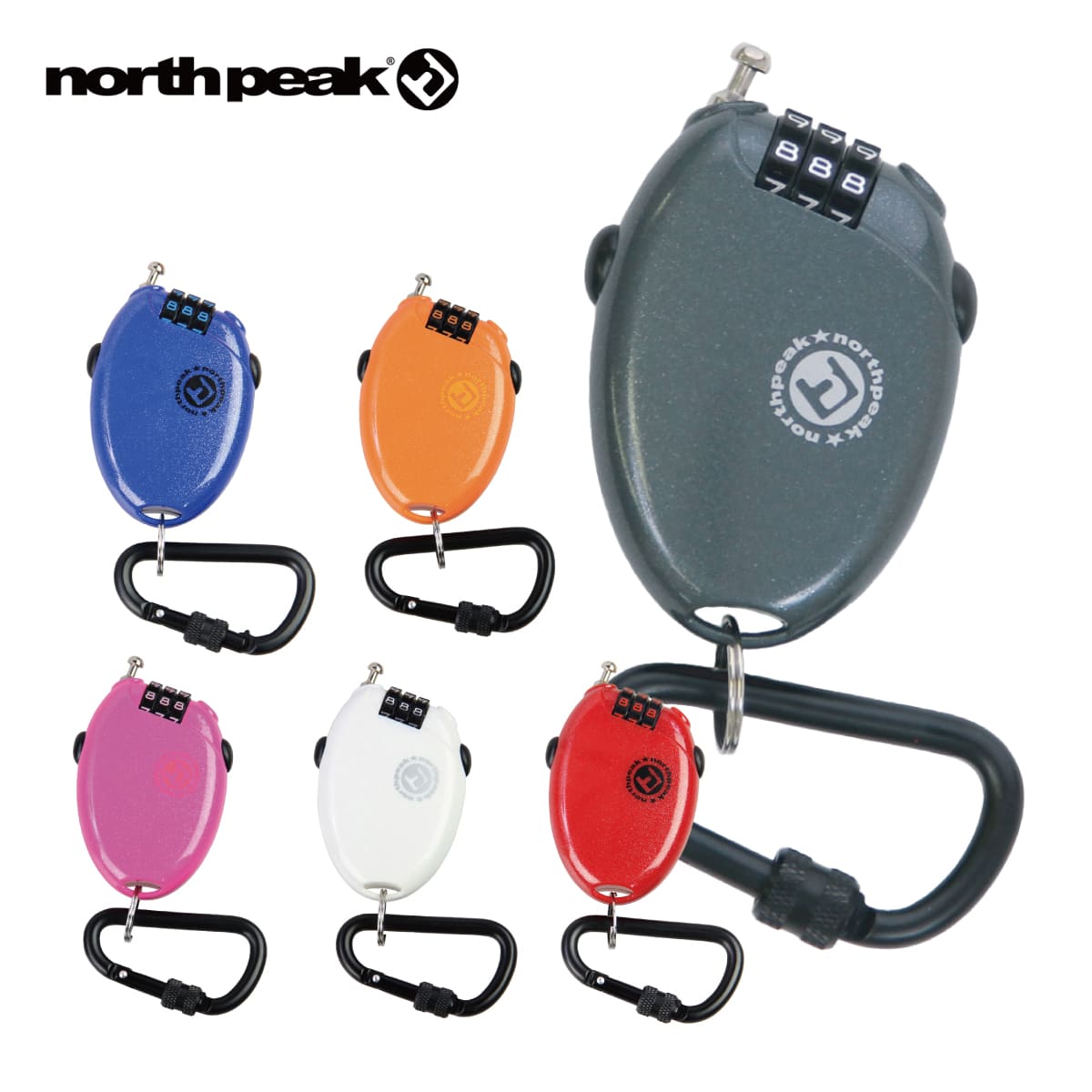 Rakuten - north peak ノースピーク ケーブルロック＜2024＞NP-3308 / CABLE LOCK 【CARABINER】