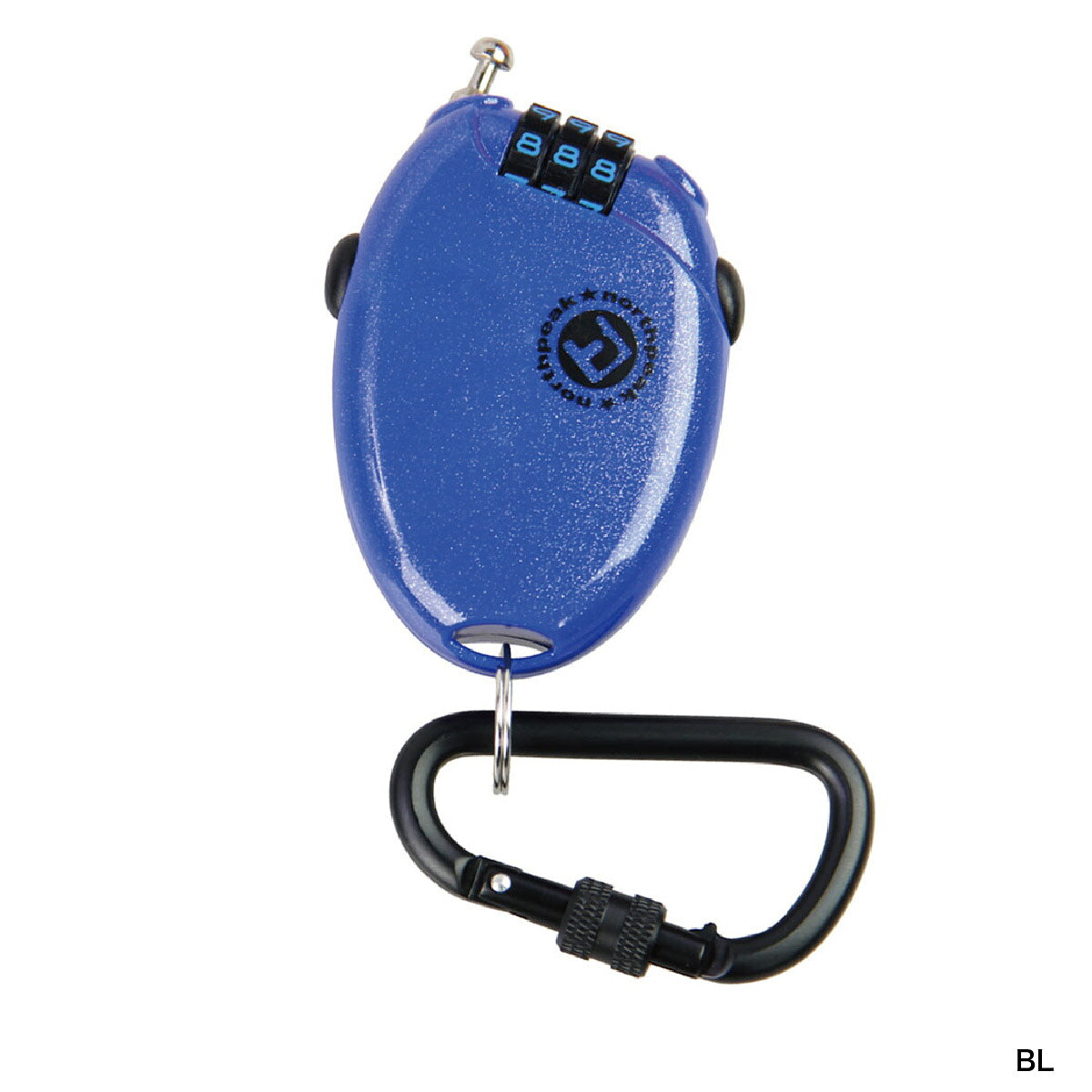 スノーボード専門店B-BRANDSのnorth peak ノースピーク ケーブルロック＜2024＞NP-3308 / CABLE LOCK 【CARABINER】｜アングル3