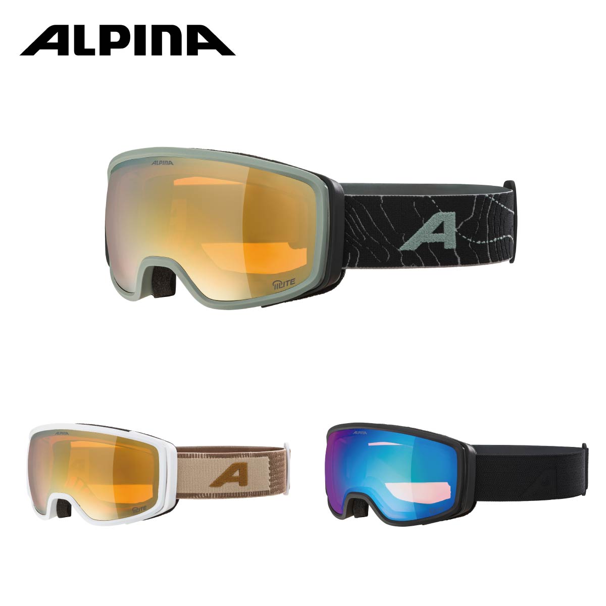 スノボゴーグル アルピナ ゴーグル ALPINA メンズ レディース 2026 BIVIO Q-LITE / ビヴィオ キュー ライト【眼鏡・メガネ対応】 日本正規品