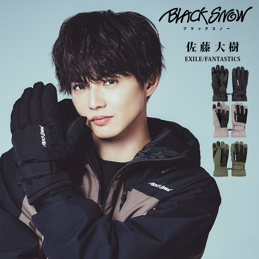 スノボ グローブ メンズ スノーボード BLACKSNOW BS25HFGL01M ブラックスノー  ...