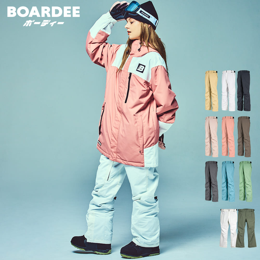 スノボウェア レディース パンツ 単品 スノーボードウェア BOARDEE OB41W ボーディー スキーウェア