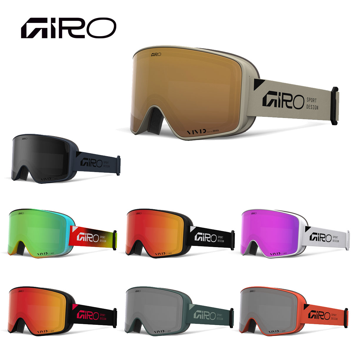 楽天市場】giro ゴーグル（カラーオレンジ）の通販