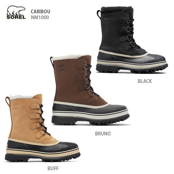 SOREL ソレル スノーシューズ 2025 Caribou NM1000 男女兼用