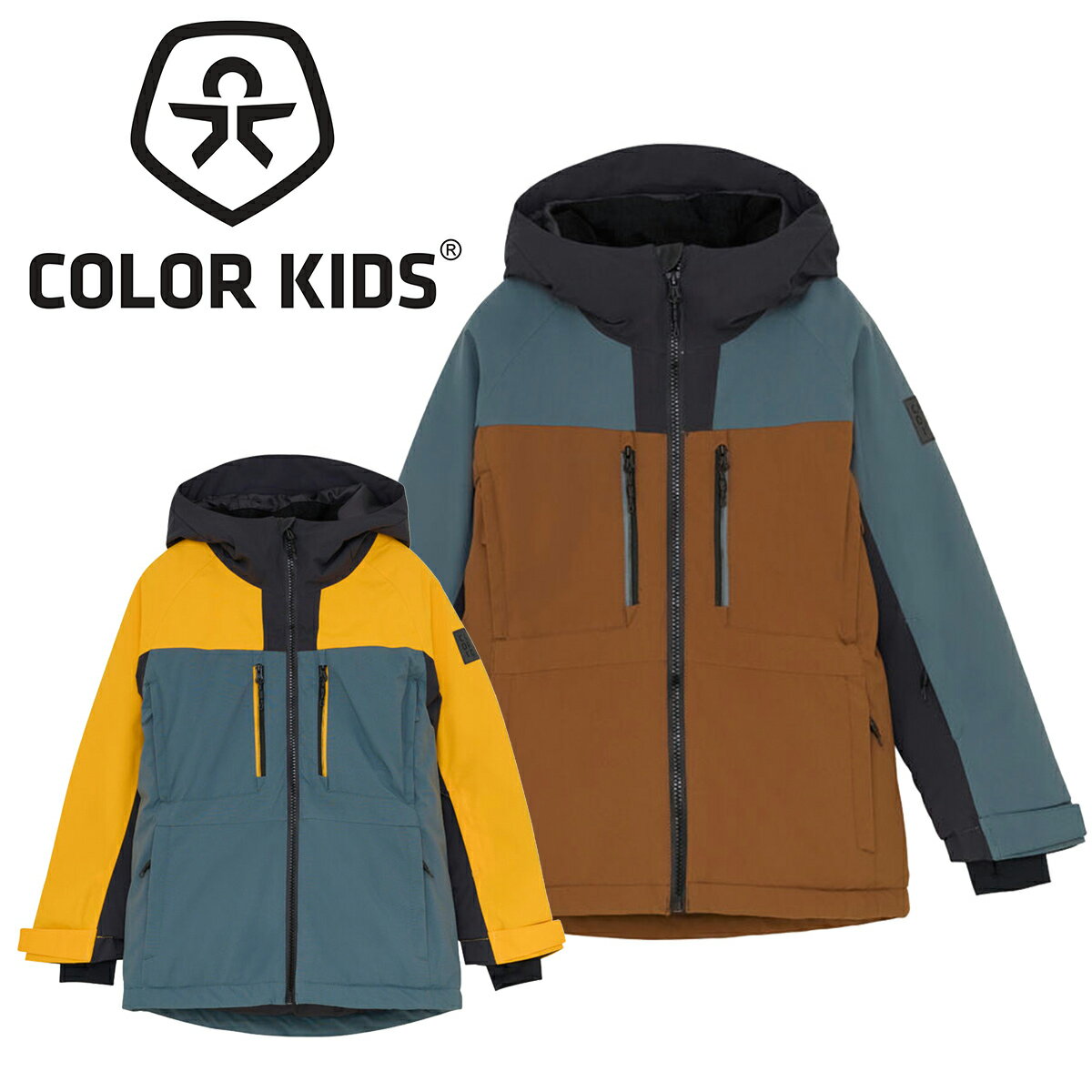 Color Kids カラーキッズ スノボ スノーボードウェア ジャケット アウター キッズ ジュニア＜2026＞742337 / Jr. Ski Jacket - Colorbl.