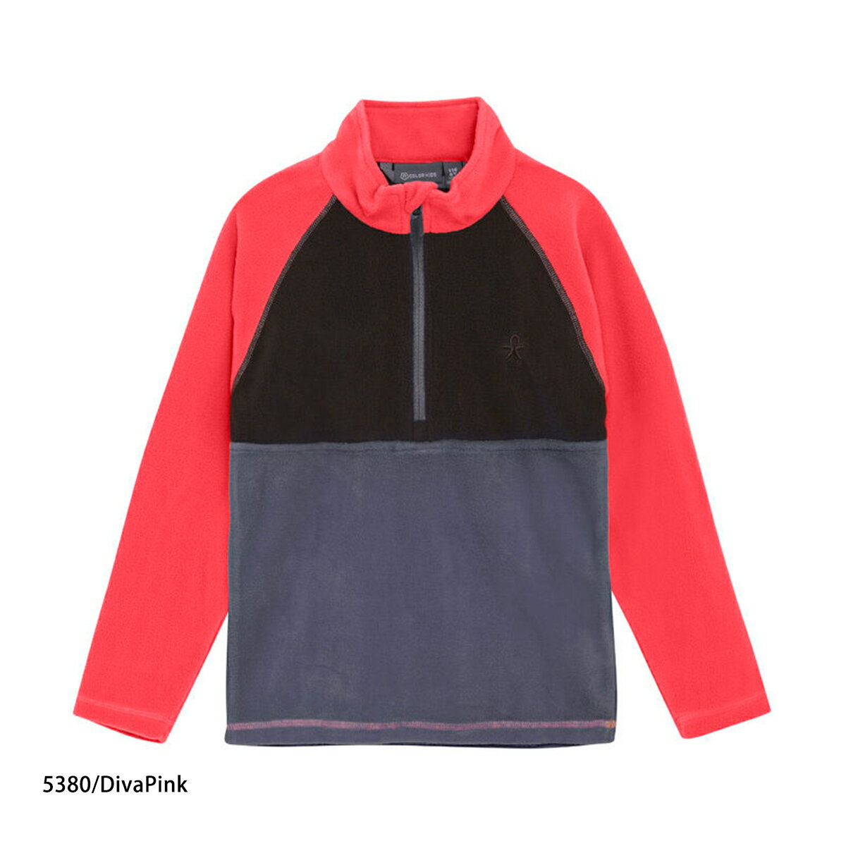 Color Kids カラーキッズ スノボ スノーボードウェア ミドルレイヤー フリース キッズ ジュニア＜2026＞742403 / Fleece Pulli - Colorblock