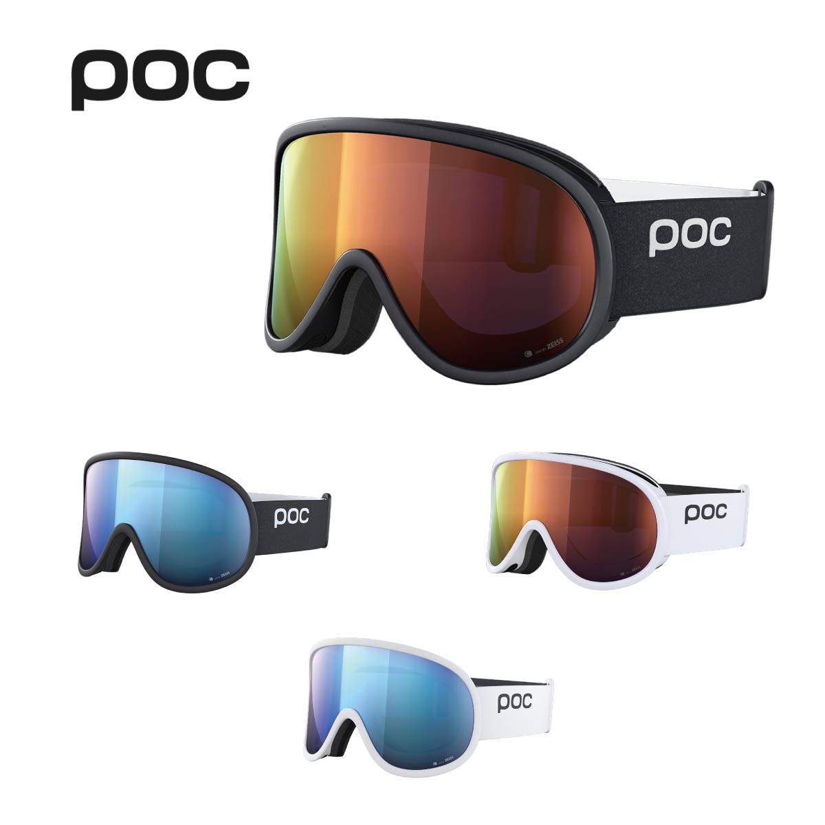Goggles, Sun Glass - POC ポック スノボゴーグル メンズ レディース＜2026＞Retina WF / レティナ WF / 40871【ASIAN FIT】【ミラー】