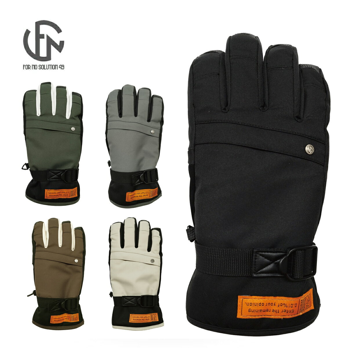 乐天商城 - FOR NO SOLUTION 49 フォーノーソリューション49 スノボ グローブ/ユニセックス＜2026＞FN-5516 / SB GLOVE【5F】