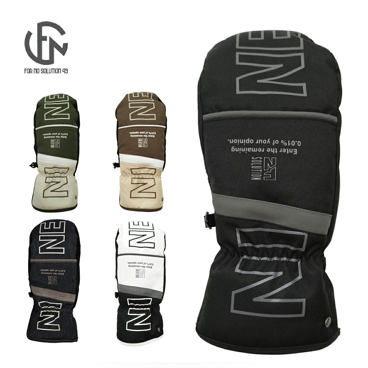 FOR NO SOLUTION 49 フォーノーソリューション49 スノボ グローブ/ユニセックス＜2026＞FN-5516 / SB GLOVE【MITTON】