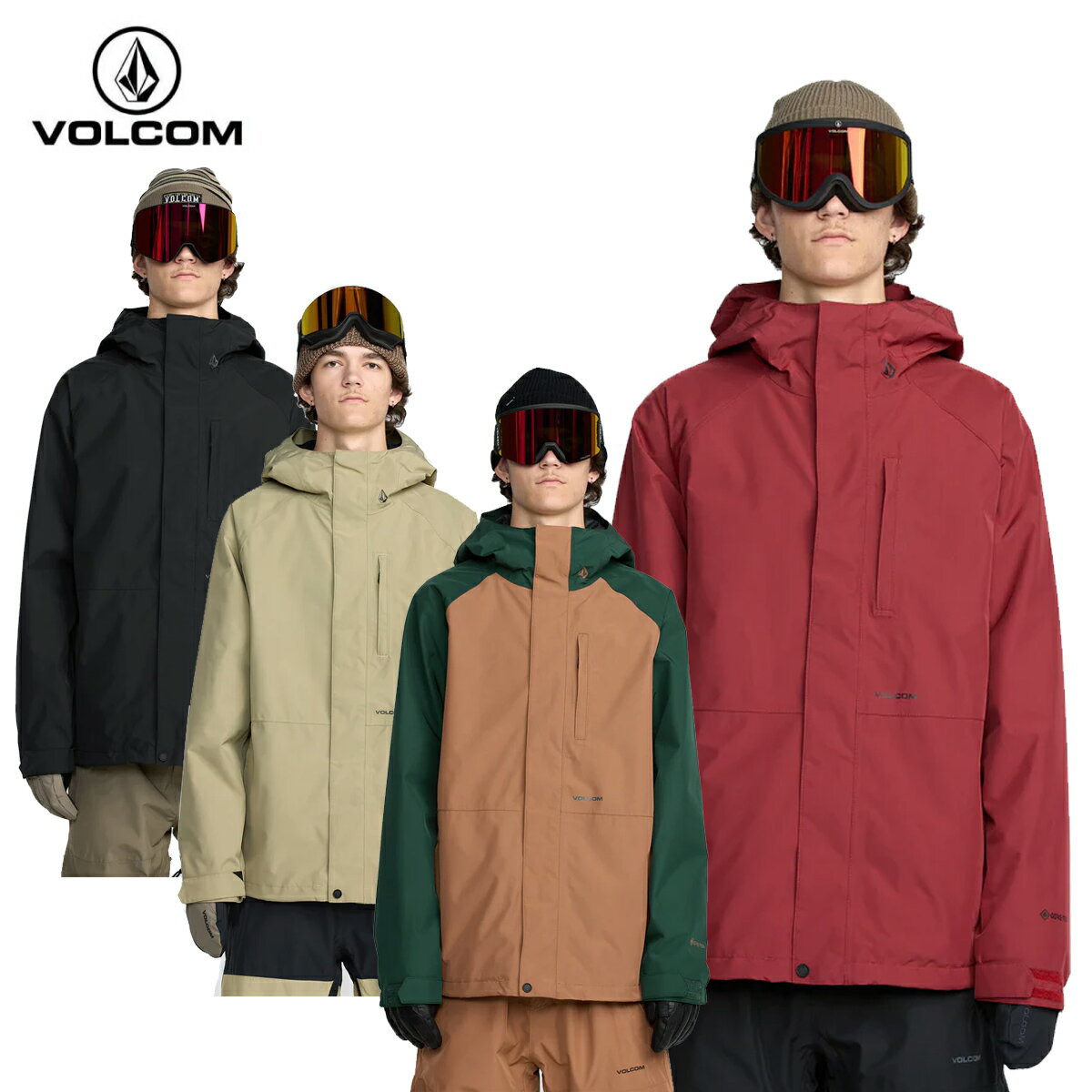 VOLCOM �����륳�� ���Υ� ���Ρ��ܡ��ɥ����� ���㥱�å� ��� ��ǥ�������2026��G0652605 / DUA GORE-TEX JACKET