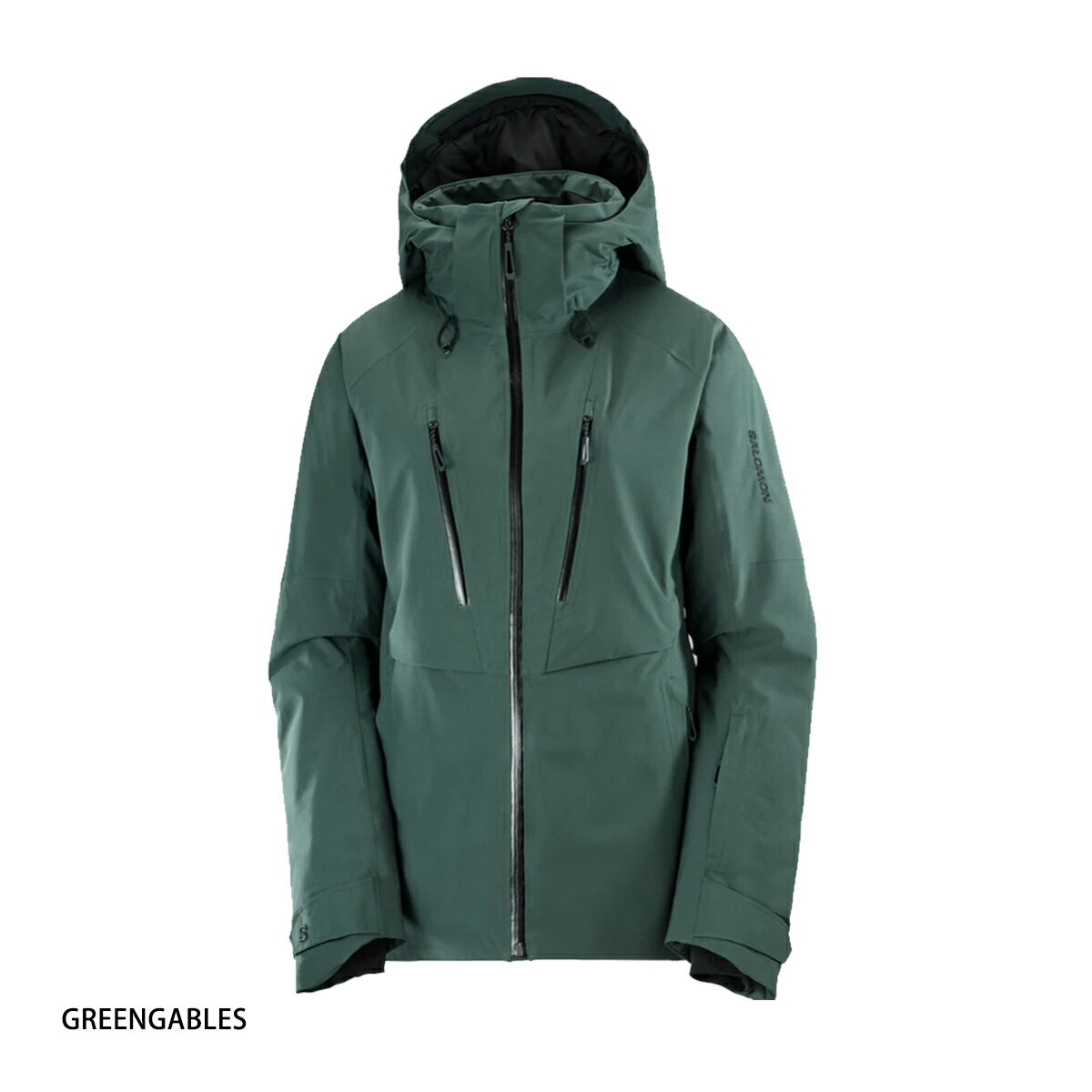 SALOMON サロモン スノボ スノーボードウェア ジャケット レディース＜2026＞BRILLIANT 2.0 JACKET W【ファスナー付き】【MUJI】 スーパーセール 2