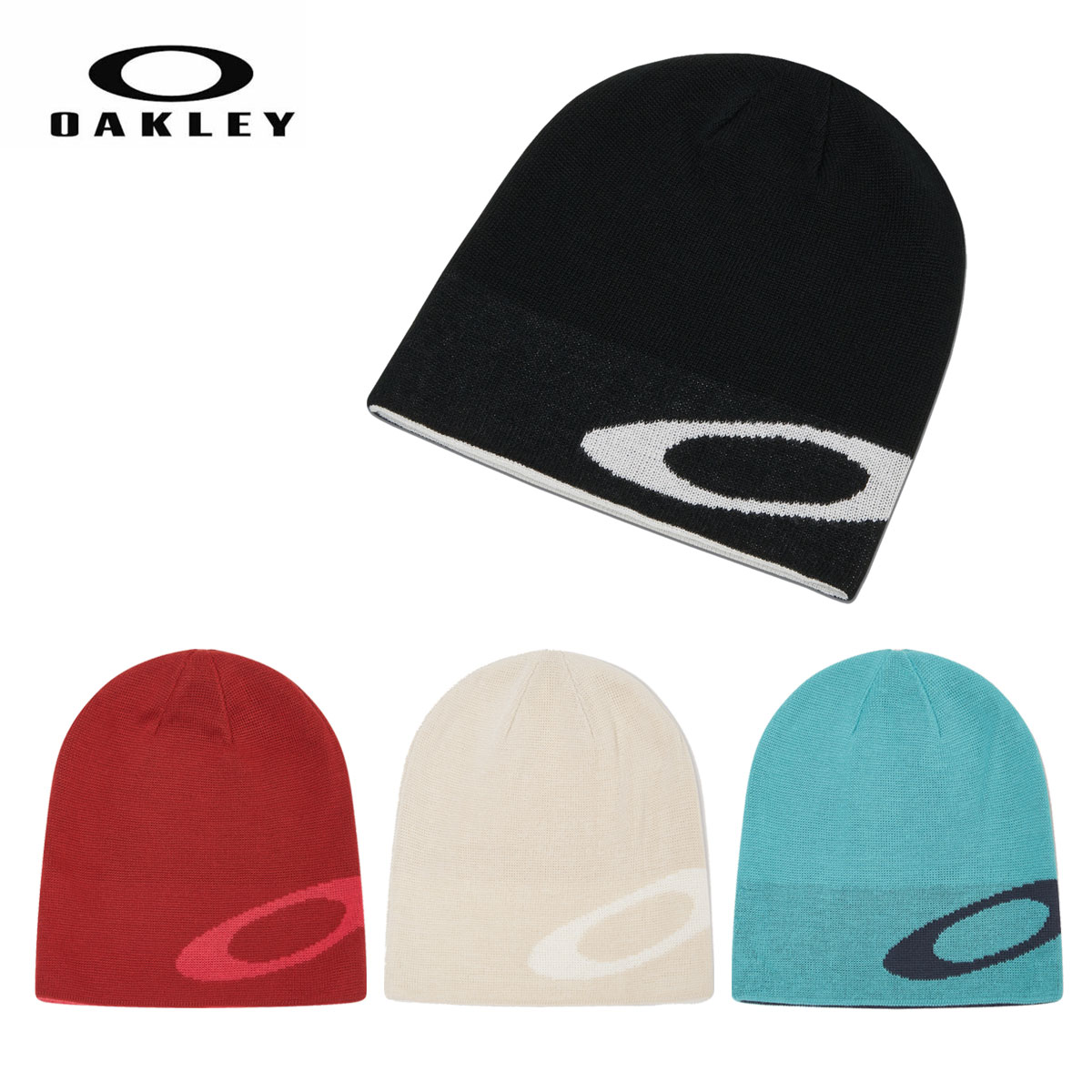 OAKLEY オークリー スノーボード スノボニット帽 メンズ レディース＜2026＞911498 / BEANIE ELLIPSE /ビーニー・エリプス