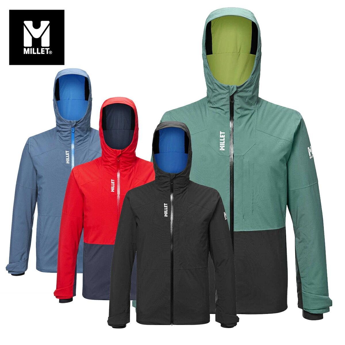 乐天商城 - MILLET ミレー スノボウェア スノボジャケット メンズ＜2026＞MIV10602 / BREVENT JKT M