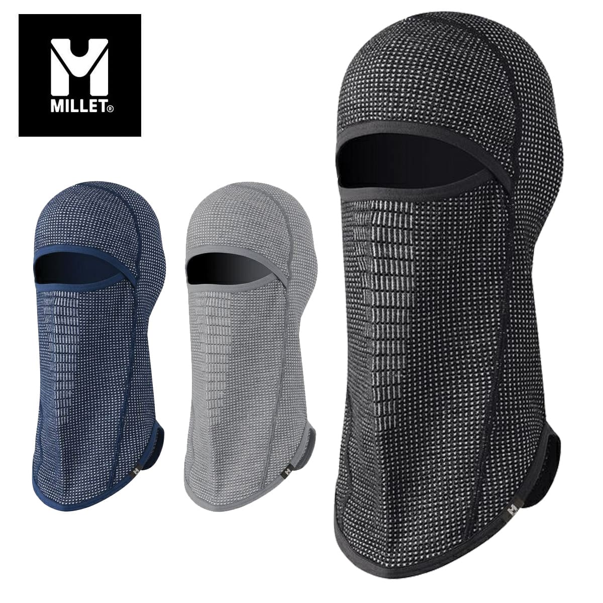 乐天商城 - MILLET ミレー スノボ ヘッドウエア フェイスマスク バラクラバ メンズ＜2026＞MIV01996 / WAFFLE WOOL FACEMASK M