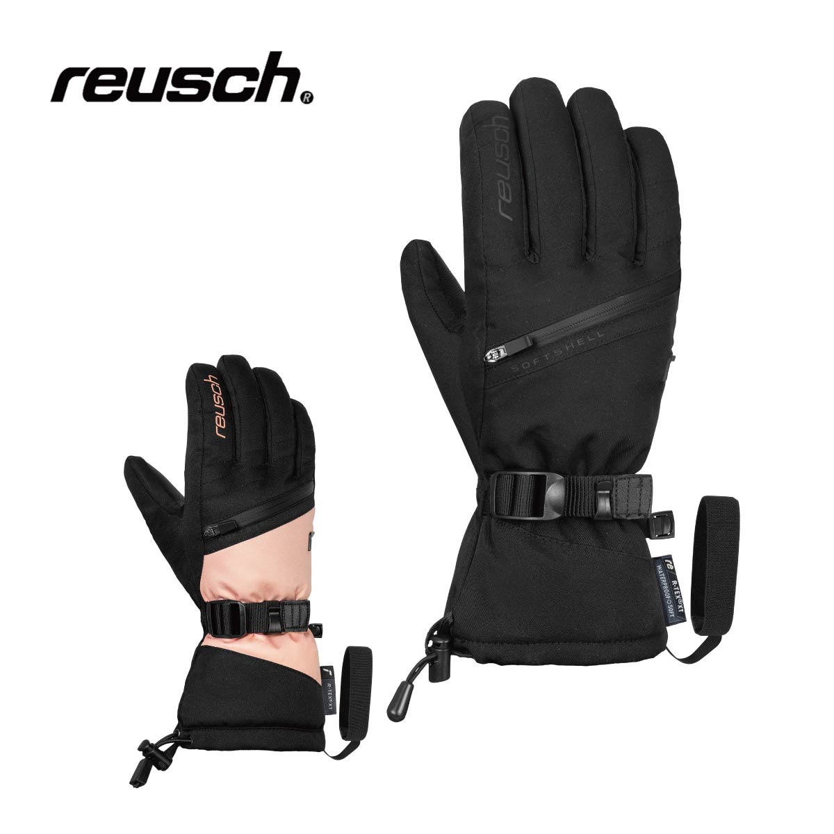 REUSCH ロイシュ スノボグローブ ■63 31 227DEMI R-TEX&reg; XTデミ・R-TEX&reg; XT カラー■7700 ブラック■7104 ブラック / クオーツピンクサイズ6.0-8.0Features ・パウダーカフ・リストバンド・ストッパーシステム・ヒーティングポケット・コンフォートリーシュ◎EXTRA WARM◎WATERPROOF◎BREATHABLE◎R-TEX&reg; XT◎R-LOFT&reg;◎HEATING POCKET◎STORM LEASHとても暖かく防水性のあるDEMIは手の甲にパッドポケットが付いており追加でカイロも使用可能。非常に寒い日でもさらに暖かく過ごせます。※メーカー企画書の情報で商品登録を行っております。予告なしに商品名と仕様変更される場合がございます。