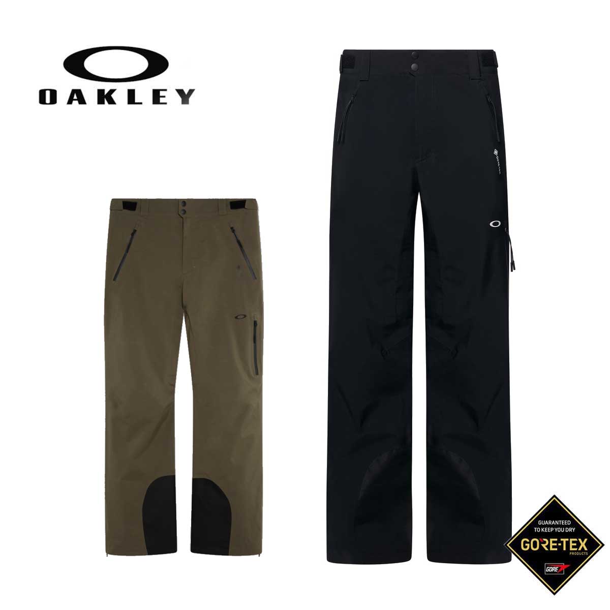 OAKLEY オークリー スノボウェア パンツ メンズ■FOA406107UNBOUND GORE-TEX SHELL PANT 2.0アンバウンド ゴアテックス シェル パンツ 2.0耐水圧：28,000mm透湿性：RET＜13素材リサイクルポリエステル100%FEATURES・HYDROFREE DWR・SUSTAINABILITY・GORE-TEX・RECCO・継続品番・防水・防風・高通気・リサイクルCOLOR・7DI DEEP OLIVE・02E BLACKOUTSIZEXS、S、M、L、XL（US/EU SIZE）GORE-TEX 2層構造にHydrofree DWRを採用し、28,000mmの防水性とRet※メーカー企画書の情報で商品登録を行っております。予告なしに商品名と仕様変更される場合がございます。