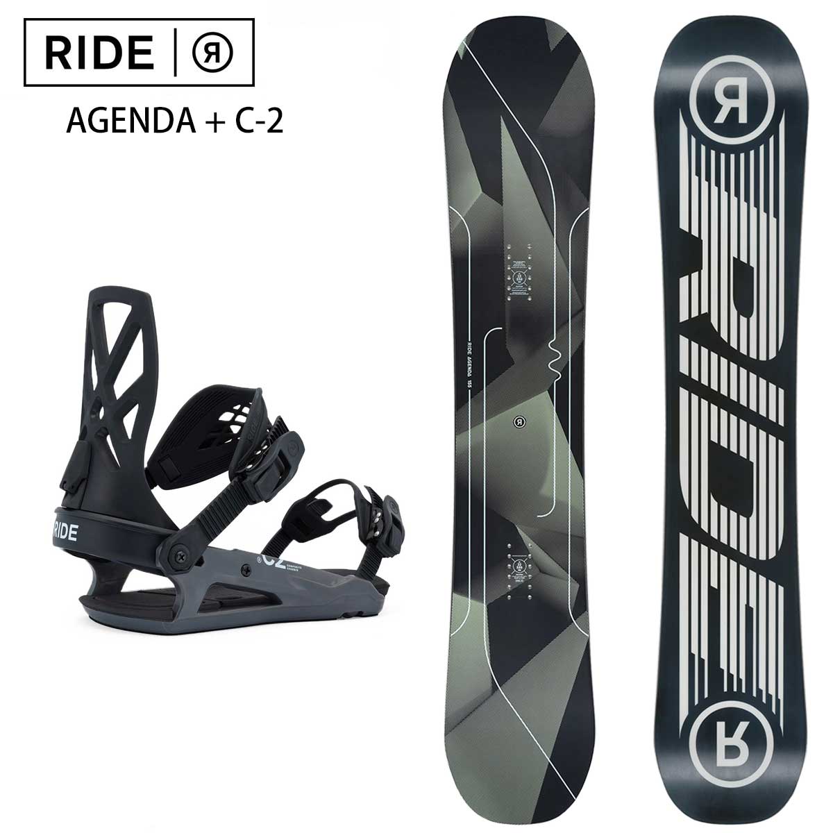 楽天市場】ride スノーボード 2点セットの通販