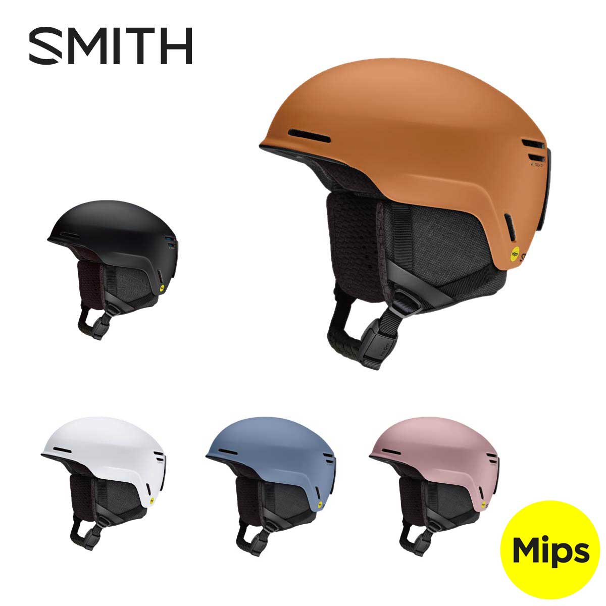 SMITH スミス スノボヘルメット■Method Pro Asia Fit メソッドプロ アジアフィットカラー■Matte Komodo■Matte Black■Matte White■Matte Granite Blue■Matte DuskASIAN FIT サイズSサイズ〔55-59cm〕Mサイズ〔59-63cm〕Lサイズ〔63-67cm〕・KOROYD他社が20年以上使い続けるEPS構造。外側の色や素材の変更だけで内側に目を向けることはなかった。20年以上使い続けられる信頼のEPSに加え、最新ハニカム構造のKoroydを併せることにより、EPSのみの場合よりも48％以上衝撃を吸収する構造が誕生した。見えないところも手を抜かない。それがSMITHのSNOWへルメット。・MipsMIPSは、多方向からの衝撃を分散させることによる脳へのダメージを軽減させるテクノロジー。ヘルメット本体と使用者の頭の間に可動式のライナーを入れることにより、斜め方向の衝撃に対して外部のシェルと内部のライナーが微量に可動し脳へのダメージを分散、軽減させる。・Asia FitPROTECTION●軽量インモールド構造●Koroyd マテリアルを使用したエアロコア・コンストラクション●8個のベンチレーションホール装備●MIPS搭載FIT●AirEvac ベンチレーションシステム●取外し可能イヤーパット●脱着可能ゴーグルロック●Method Proのために開発されたダイヤルフィットシステム搭載●Fidlock 搭載のイージー装着ストラップシステムCERTIFICATION: ASTM F 2040, CE EN 1077:2007 CLASS BWEIGHT (SIZE M): 450g業界売上No1ヘルメットMethodがさらに進化したMethodPro。2つの点がアップグレードされあなたのニーズを満足させる。1つ目は、Fidlockマグネットシステム採用によりグローブをつけた片手でも簡単に着脱が可能となった。2つ目は、ダイヤルフィットシステムを採用しこちらも片手でより簡単にフィット調整を可能にした。もちろん、グローバルリサイクルスタンダード規格である68%以上をリサイクル素材使用でエコフレンドリーな仕上がりとなっている。限りある資源、そして遊ぶためのフィールドである地球へのリスペクトを込めて資源の有効利用、そして製造に起因する害を減らす活動を続けている。※メーカー企画書の情報で商品登録を行っております。予告なしに商品名と仕様変更される場合がございます。