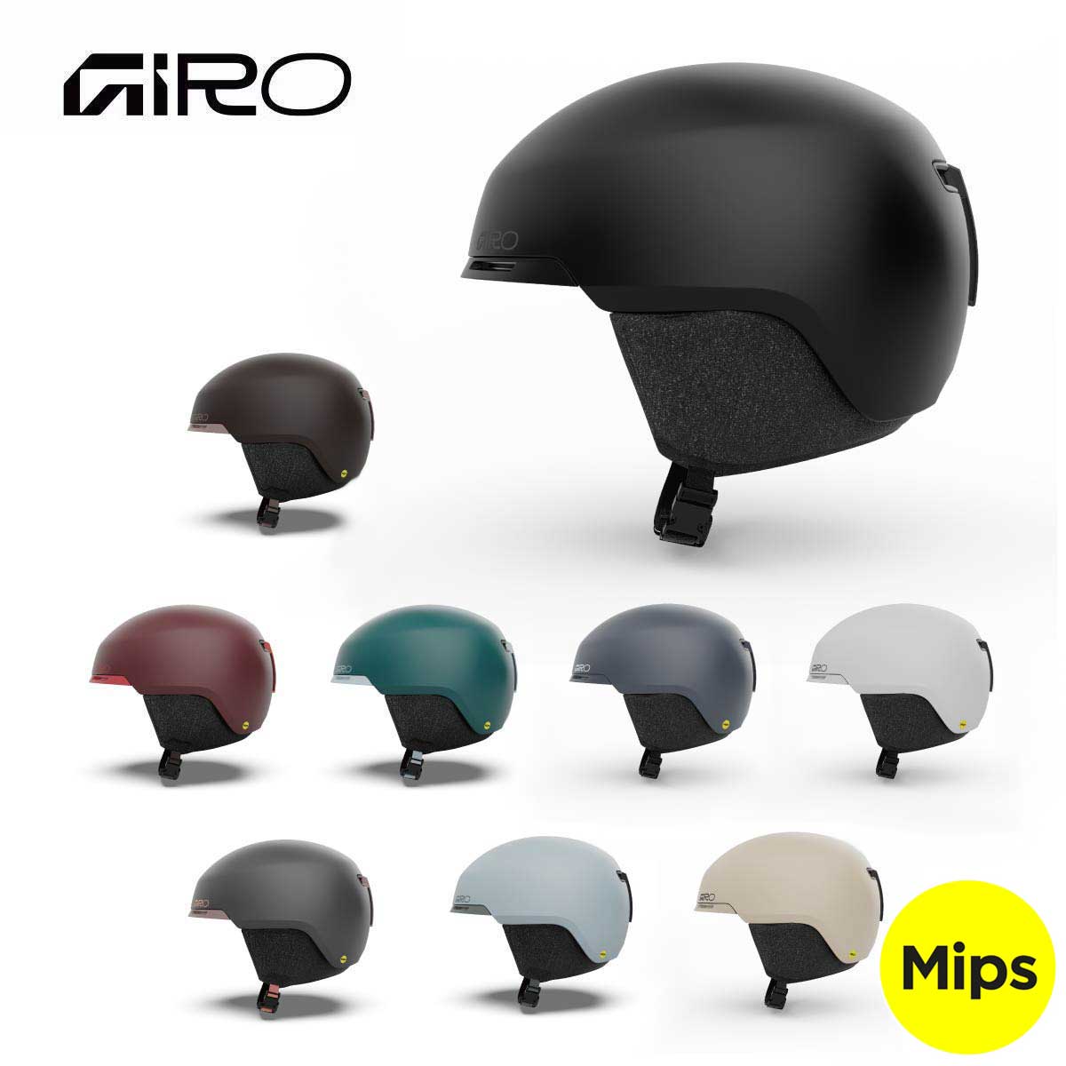 ジロ GIRO スノボヘルメット■Taggert Mips/ タガート ミップスカラー■MATTE BLACK■MATTE CANYON CLAY■MATTE DARK MAROON■MATTE DEEP TEAL■MATTE INDIGO■MATTE LIGHT GREY■MATTE METALLIC COAL/PETAL＊■MATTE SKY BLUE PEARL＊■MATTE STONEサイズS〔52-55.5cm〕M〔55.5-59cm〕L〔59-62.5cm〕Mips搭載ながら超軽量420g（Mサイズ）を実現したTaggertMips。アジアフィットでどんなライダーにもかぶりやすく、パッシブアグレッシブベンチシステムが、あらゆる状況でヘルメット内の温度と空気の流れをマネージメントするCONSTRUCTION●MIPS 多方向衝撃保護システム● インモールド構造FIT SYSTEM● インフォーム2フィットシステム● オンザフライバーチカルチューニングVENTILATION● パッシブアグレッシブベンティングシステム● スタックベンチレーションFEATURES● 取り外し可能イヤーパッド● CE EN1077安全基準＊肌に優しいプラッシュマックスフリースを使用。女性ユーザーの声を反映したデザイン※メーカー企画書の情報で商品登録を行っております。予告なしに商品名と仕様変更される場合がございます。