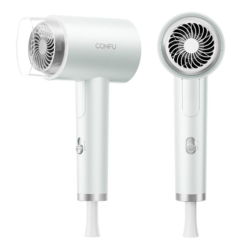CONFU ドライヤー 1200W 折り畳み式 ヘアドライヤー大風量 速乾 3段階調節 静音 マ...