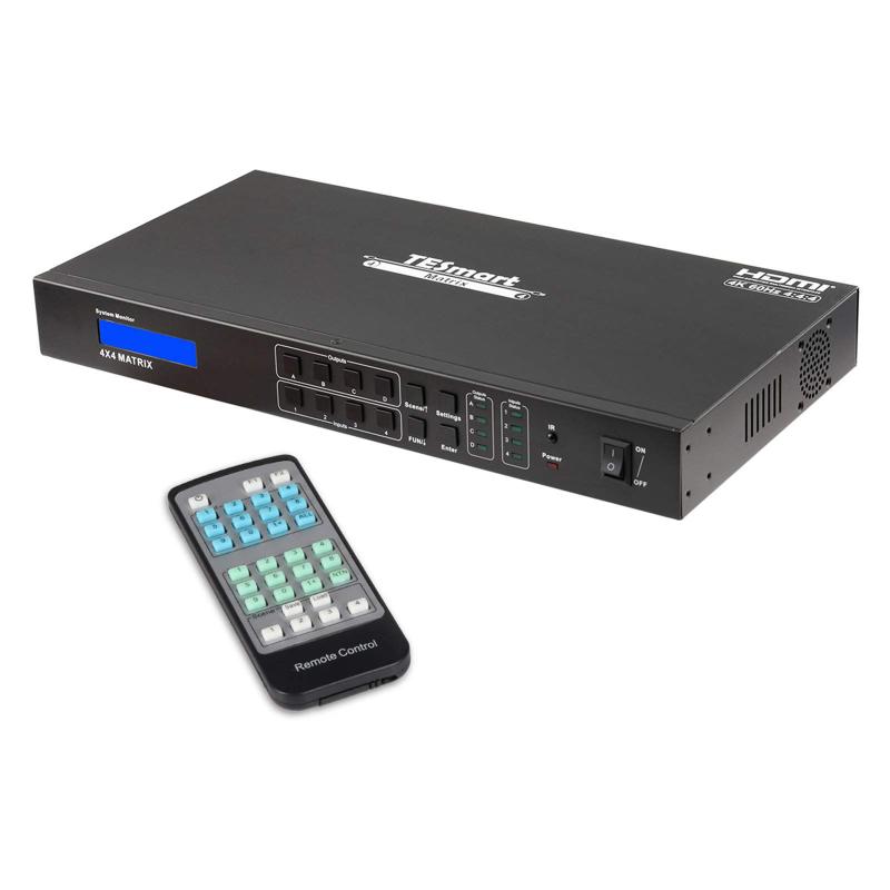 TESmart HDMI マトリックス 4K EDID機能 多PC入力 HDMI 切替器
