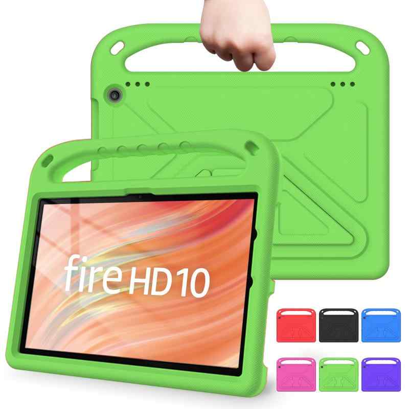 Doo Fire HD 10 ケース (2023/2021年)用 第13/11世代対応 子供用 軽量 無毒 EVAエコ素材 衝撃吸収