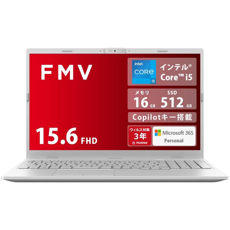 【送料無料】富士通 ノートパソコン FMV Note E WE1-K3 富士通WEBMART専用モデル 色：ブラック、サイズ：U300