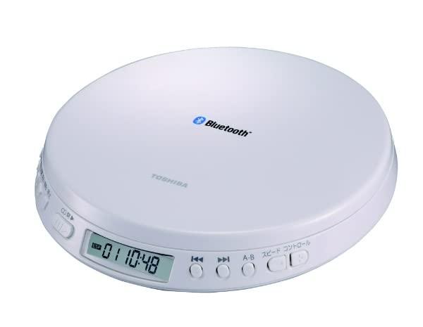 AMZTOP 東芝エルイートレーディング TY-P30 ホワイト [Bluetooth対応ポータブル CDプレーヤー ] - 2