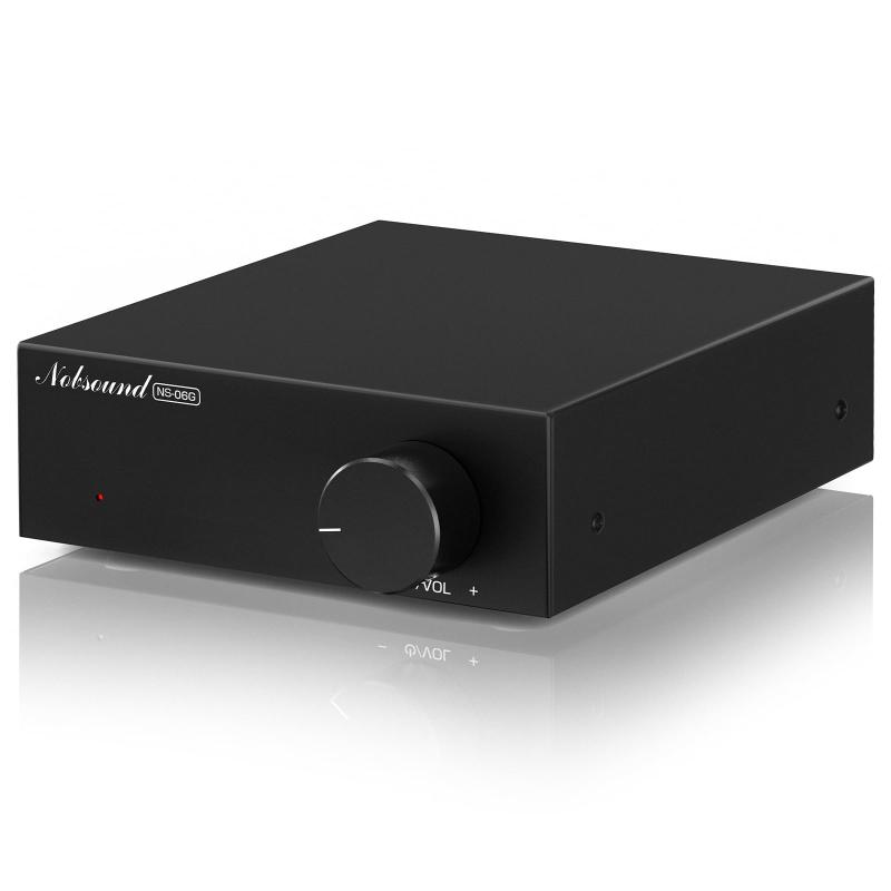 Nobound NS-06G デジタルアンプ 60W×2 TPA3116搭載 ミニ クラスD パワーアンプ HiFi ステレオ コンパクト設計 デスクトップ対応 RCA入力 DC12-24V対応（19V電源付属）