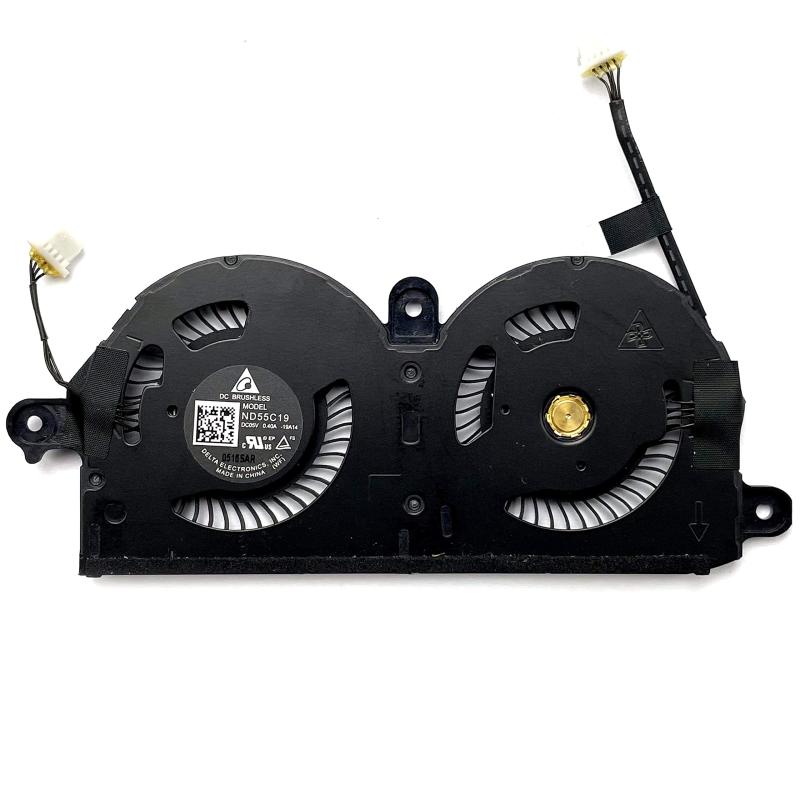 BestParts CPU冷却ファン 交換用 Dell XPS 13 9370 9380 7390 0980WH 980WH ND55C19-19A14用 (注:2-in-1バージョンには対応していません)適合モデル:Dell XPS 13 9380 7390。バックカバーなしのファン。パッケージ内容: CPU冷却ファン1個。電源接続:4線/4ピンコネクタ、DC 5V。:6ヶ月。